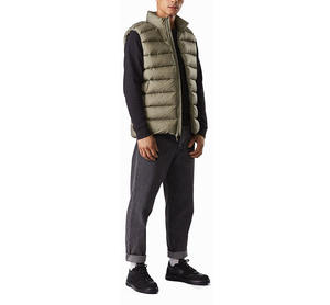 Chaleco Acolchado Impermeable Unisex con Cremallera, Estilo Casual, Hecho a Medida, Sin Mangas, para Hombre, Invierno - Product Image 6