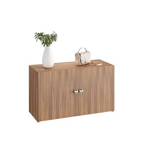 Zapatero de madera para el hogar, organizador de almacenamiento, armario para zapatos, soporte para calzado, 2 estantes, con capacidad para hasta 16 pares - Product Image 6