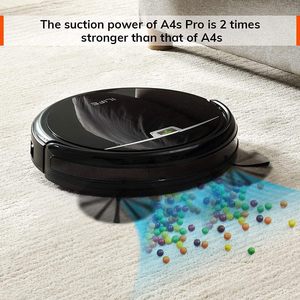 หุ่นยนต์ดูดฝุ่น A4s Pro พร้อมแรงดูด 2000Pa, ElectroWall และระบบชาร์จอัตโนมัติ - Product Image 2