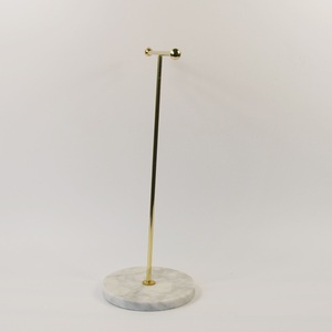 Support de Présentation Élégant pour Bijoux en T avec Base en Marbre, Organisateur Antidérapant pour Bracelets et Colliers, Présentoir Minimaliste de Luxe pour Coiffeuse - Product Image 5