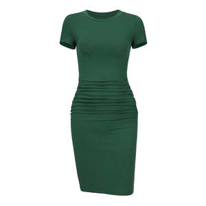 Robe Polo Femme Personnalisée avec Logo – Coton Piqué Haute Qualité – Uniformes Décontractés d'Été à Manches Courtes Coupe Ajustée - Product Image 1