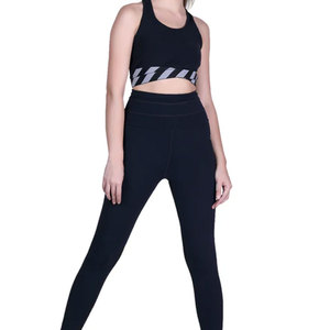 Professional High-Strength Breathable Simple Women Sports Bra with Custom Front Logo Plus Size Wholesale - Product Image 5