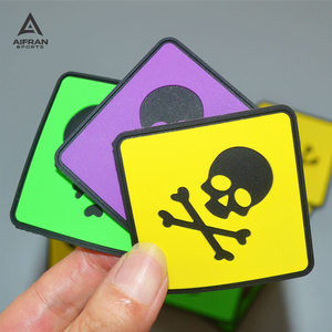 Aifran Custom Soft PVC Rubber Patch for Uniform <b>Hats</b> <b>Bags</b> Jackets Durable Waterproof Embossed Logo Patch Manufacturer - Product Image 5