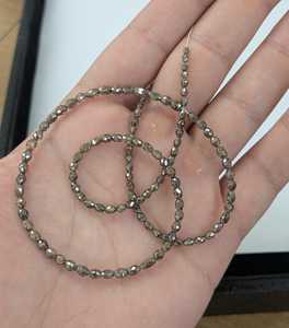 Venta al por Mayor de Diamantes Naturales en Forma de Barril, 11.30 Quilates, Facetados, Tira de Diamantes Sueltos de 14 Pulgadas, para Fabricación de Joyería - Product Image 3