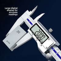 Calibrador Digital de Alta Precisión, Calibrador Vernier Electrónico, Herramienta de Medición para una Medición Precisa de Dimensiones