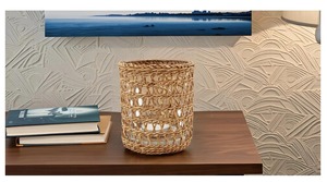 Decorative Rattan <b>Hurricane</b> <b>Candle</b> Holder Rustic Table Centerpiece Perfect for Living Room and Events Decor Wholesale From India - Product Image 6