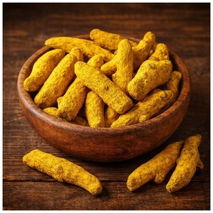 Proveedor Profesional de Cúrcuma en Rodajas de Salem, Alta en Curcumina, Raíz de Cúrcuma Natural Entera, Proveedor de Exportación - Product Image 1