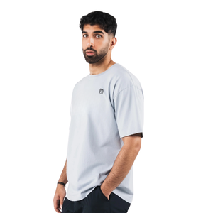 <b>Mens</b> Ice <b>Blue</b> Short Sleeve Shirt Comfortable Premium Cotton Casual Wear Trendy Gym Shirt Stylish Activewear Bulk Wholesale - Product Image 4