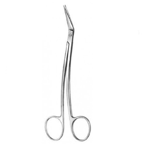 Tijeras Quirúrgicas Dentales Profesionales de Acero Inoxidable, Tijeras para Encías Curvas en Forma de S, Instrumentos Manuales Reutilizables - Product Image 3