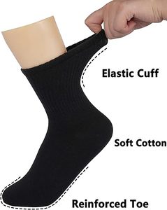 Chaussettes rayées personnalisées avec logo sur le bas du mollet, décontractées, tricotées, respirantes et écologiques - Product Image 3