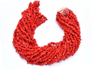 Piedras preciosas rojas AAA+ de 5 mm, pepitas lisas, piedras preciosas semipreciosas rojas sangrientas naturales, chips sin cortar, cuentas sueltas para la fabricación de joyas - Product Image 3