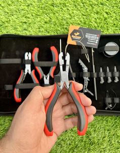 Professional Saaqaans Enterprises Hair Extension Tools Stainless Steel Keratin Bond Pressing Extensions <b>Pliers</b> <b>Set</b> - Product Image 3