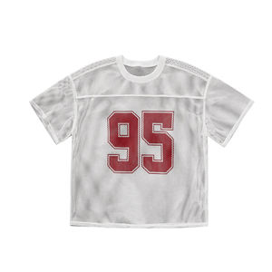 Camiseta de Fútbol Personalizada de Corte Holgado y Amplio, Estilo Urbano, con Estampado, Transpirable - Product Image 2