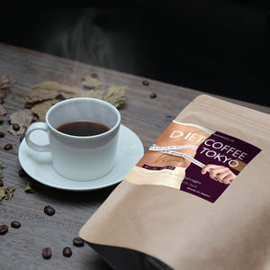 Café Adelgazante Sin Azúcar Sabor Vainilla con Hierbas de Gymnema Hecho en Japón - Product Image 1