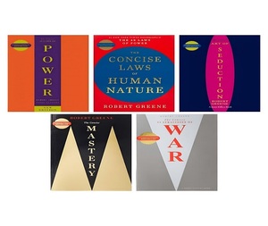 Set de 5 Libros: Las 48 Leyes del Poder, El Arte de la Seducción, Las 33 Estrategias de la Guerra, Las Leyes de la Naturaleza Humana, Las Leyes Diarias - Product Image 1
