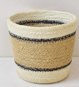 Sac à linge élégant et écologique en jute avec logo imprimé pour la promotion de la marque - Product Image 5