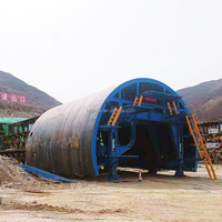 Fabrication chinoise, usine chinoise : Chariot de coffrage en acier haute performance pour la construction de tunnels, système de commande hydraulique, très demandé pour les voies ferrées à grande vitesse