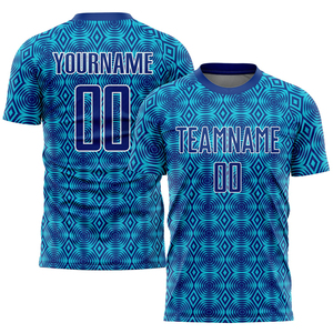 Maillot de football personnalisé sublimé noir et or, nom et numéro de l'équipe, col rond, manches courtes, polyester respirant, coupe régulière pour adulte - Product Image 6