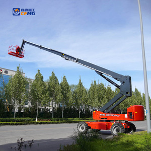Plataforma Elevadora Telescópica Autopropulsada CFMG para Exteriores, Elevador de Brazo Recto Hidráulico para Trabajos Aéreos - Product Image 4