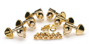 Guitarra Eléctrica E20BB Dorada con 3x3 Clavijeros 14:1 Hecha en Corea, Piezas y Accesorios para Guitarra - Product Image 4