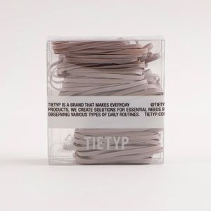 Coleteros TIETYP, Bandas Elásticas de Goma de Color Sólido, Minimalistas y Modernas para Uso Diario, Paquete para Mujer, Empaquetado en Cartón, Hecho en Corea - Product Image 2