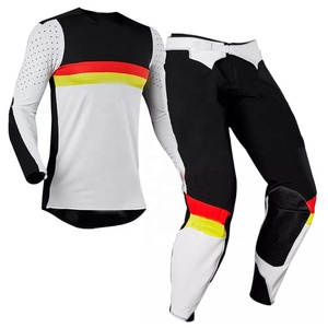 Ensemble de motocross pour hommes en nylon et polyester de haute qualité, maillot et pantalon de course automobile - Product Image 2