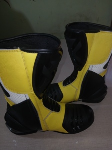 Bottes de motocross sur mesure, ventilées, chaussures de course pour moto, matériau imperméable, tailles parfaites - Product Image 4