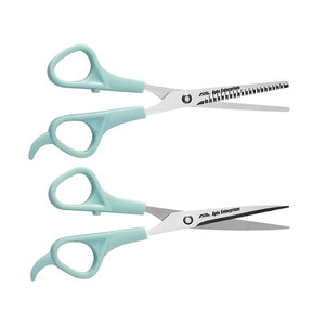 Kids Hair Cutting Scissors Kit Stainless Steel Straight Scissors & Thinning <b>Shears</b> Set for Safe Hair Dressing, Barber <b>Tools</b> - Product Image 6