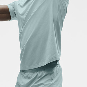 T-shirt pour homme 100% coton, col rond, couleur unie, manches courtes, décontracté, doux, respirant, à porter tous les jours - Product Image 3