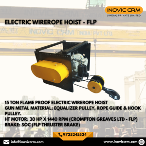 Polipasto Eléctrico de Cable de Acero de Alta Resistencia FLP, Eficiente en Energía y con Elevación Precisa, de 1 a 10 Toneladas - Product Image 1