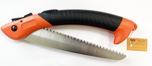 Folding Garden Pruning <b>Saw</b> 220mm Steel Blade Soft Grip Handle Anvil Type Manual Hand <b>Saw</b> - Product Image 2