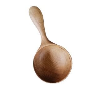 2026 Latest Eco-Friendly Nordic Style Solid Wooden Spoon for Kitchen and Tabletop Serving From India - Product Image 3