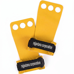 Protège-paume en cuir Regal Three Llc pour musculation, support de poignet, poignée réglable avec boucle auto-agrippante, antidérapant, respirant, écologique, robuste - Product Image 5
