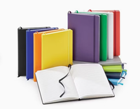Individuelles Logo A5 Hardcover-Agenda-Notizbuch PU-Leder Wochenplaner mit Fadenbindung Thermotagebuch für Geschäftsgeschenke Großhandel