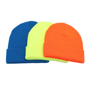 Wholesale Winter Fashion <b>Warm</b> and Comfortable Cold <b>Hat</b> Solid Knitted <b>Hat</b> With Custom Colors Winter Beanies <b>Hat</b> With Your logo - Product Image 1