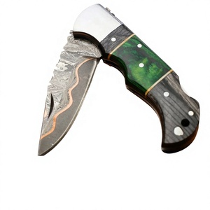 cupper Damascus High Hardness Outdoor Survival back <b>lock</b> Fishing Folding <b>Knife</b> Camping Self-defense EDC Pocket <b>Knives</b> OEM Gift - Product Image 6