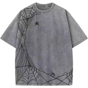 เสื้อยืดสตรีทแวร์วินเทจทรงปกติสำหรับผู้ชาย ผ้าไหม/ผ้าฝ้าย ระบายอากาศ แห้งเร็ว DELWARE INDUSTRIES 2026 - Product Image 1