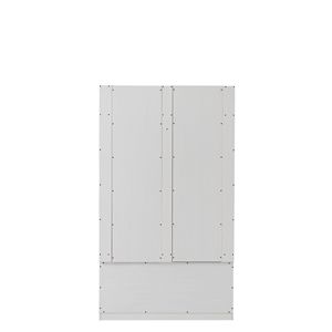 WB002 Appendiabiti da Parete Bianco: Elegante Soluzione di Stoccaggio a Muro - Product Image 4