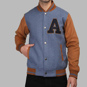 Chaquetas Varsity Estilo Streetwear de Béisbol para Hombre, Chaquetas de Invierno Impermeables con Logo Personalizado en la Parte Delantera, Fabricante Mayorista - Product Image 6