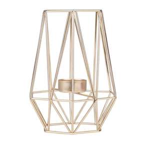 เชิงเทียนโลหะแบบตั้งพื้นพร้อมที่วางเทียนตกแต่งทรงสูงสำหรับโรงแรม ร้านอาหาร และงานแต่งงาน ในราคาส่งออก - Product Image 5