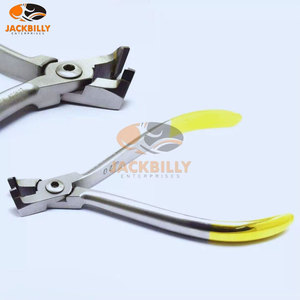 Kit orthodontique premium 4 pièces : Coupe-fil distal TC, Coupe-fil rigide, Pince à action inversée, Pince Mathieu, Instruments médicaux - Product Image 3