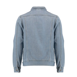 Chaqueta de mezclilla de algodón de color sólido para hombre, talla grande, con relleno de plumón, estilo casual, para primavera, con cierre de un solo botón. - Product Image 6