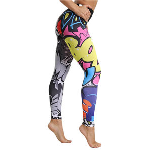 Reasonable PriceWomen's Custom High Waist Push up Leggings Seamless Casual Style print colorful Women Sublimation Leggings - Product Image 5