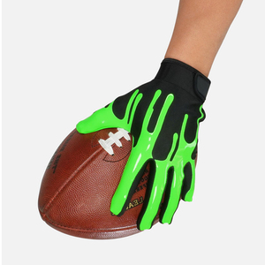 ถุงมือฟุตบอลแบบใหม่ล่าสุด ดีไซน์ตามสั่ง สำหรับตำแหน่งรับบอล ทีมอเมริกันฟุตบอล คุณภาพดีที่สุด ถุงมือผู้ชาย - Product Image 6