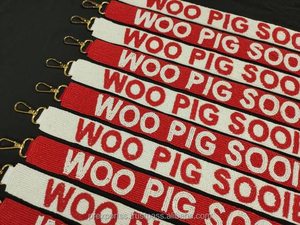 Bolso personalizado con cuentas, correa hecha a mano, College Gameday Football Cheer, monedero con asa, bandolera, hermandad de mujeres, regalo de moda al por mayor - Product Image 6