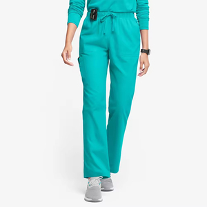 Pantalon de travail médical 100 % haute qualité avec logo personnalisé, pantalon de jogging multi-poches pour uniforme d'hôpital, pantalon de travail pour infirmières - Product Image 4