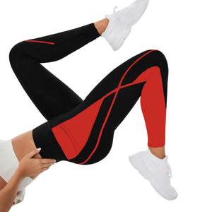 Women's High Waist Seamless Solid Sports Leggings Stretch Yoga Pants <b>Tummy</b> <b>Control</b> Workout Running Gym Fitness Pocket Activewear - Product Image 6