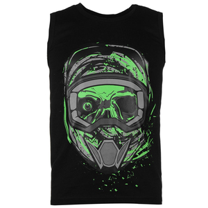 T-shirt sans manches sport élégant pour homme en polyester/coton, séchage rapide et respirant, vêtements de sport d'été pour homme - Product Image 1