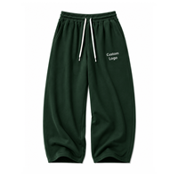 Pantalon de jogging pour homme, coupe régulière, grande taille, imperméable, avec logo personnalisé, pour l'entraînement sportif, la course en extérieur et les loisirs, coupe fuselée