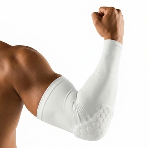 Al por mayor: Coderas de protección profesional, finas, de Spandex y Nylon, para adultos, para fitness y gimnasio - Product Image 4